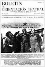 Boletín de Orientación Teatral nº1, 1 de abril de1938.