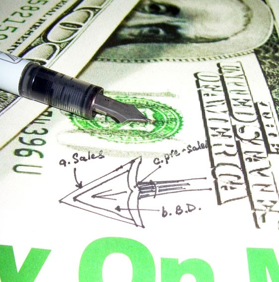 mind the gap Business Development, Presales, Sales and the 'Arrowhead'