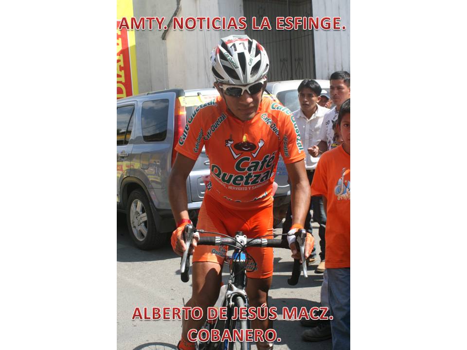 Noticias La Esfinge CUARTA ETAPA DEL CICLISMO A GUATEMALA. META EN