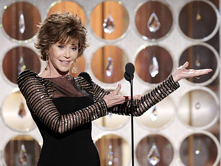 8:46 - Jane Fonda's dress has
