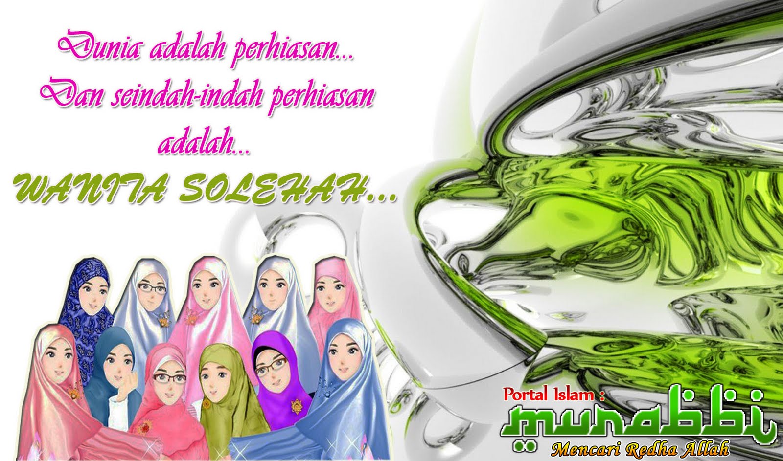 Tahukah anda bagaimana ciri-ciri wanita solehah?