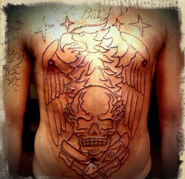 Iron Heart Tattoo work by Paul Nycz