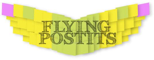 Flying Postits