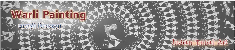 warli painting I वारलि चित्रकला