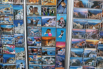 Santorini-Postcards