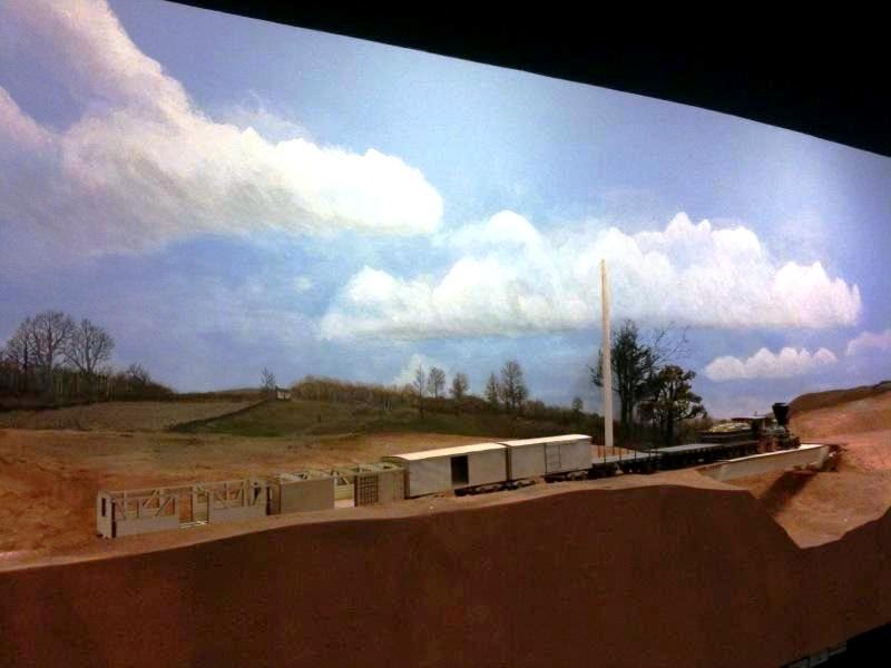 USMRR Aquia Line and other Model Railroad Adventures Painting