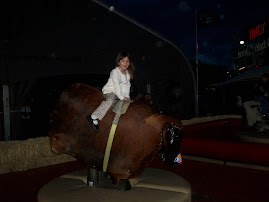 Zoey riding the Bull !