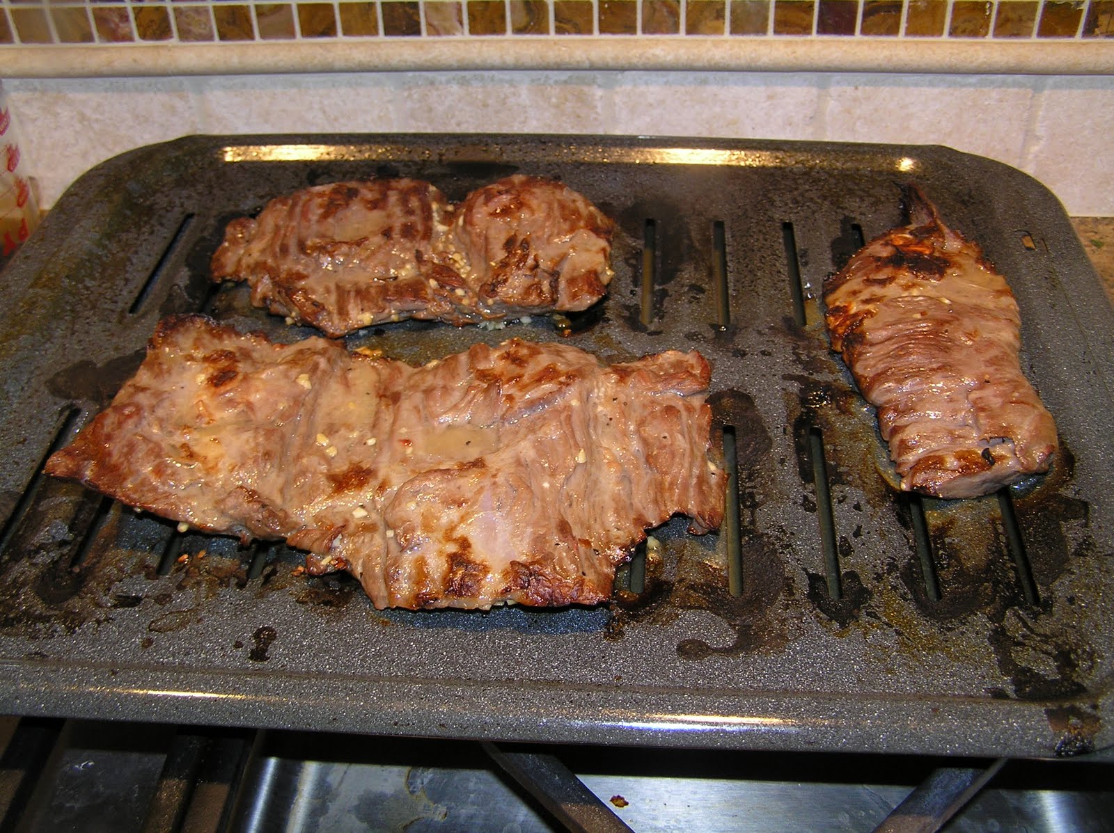 Broiled Skirt Steak with Ponzu Sauce Easy