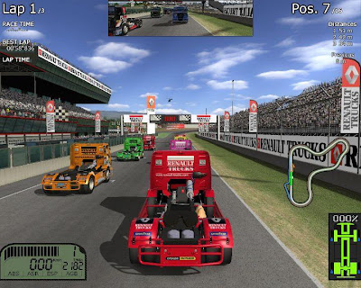 Imagem do jogo Renault Truck Racing 2009