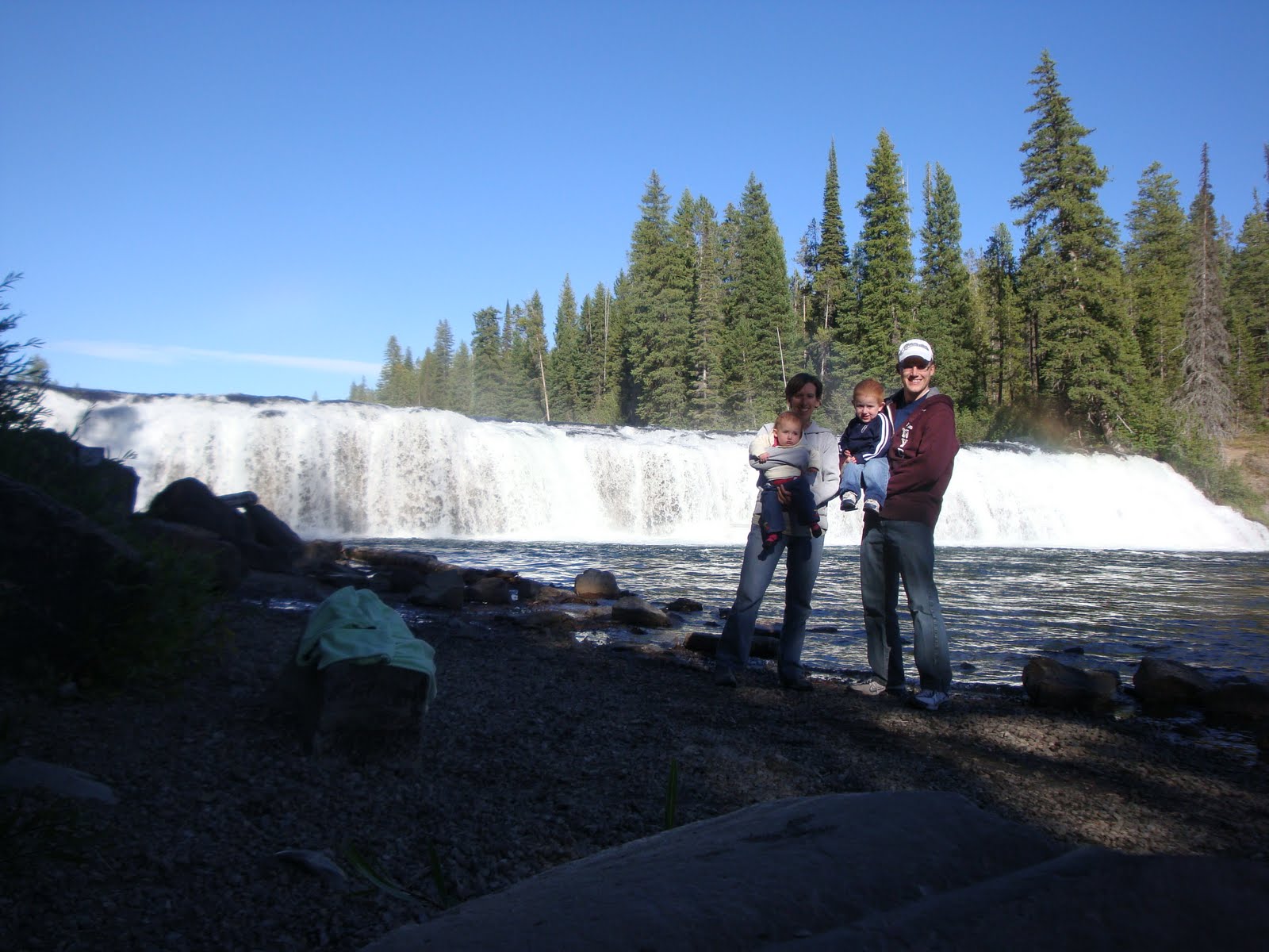 1Brown+1Blonde=2Red Cave FallsAshton Idaho