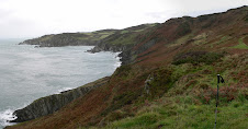 Looking back from the path to Bull Point