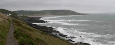 Blown around Baggy Point - and on the way to Croyde Bay
