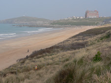 The famous Fistral Beach at Newquay