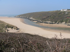 Crantock Beach and the Gannel Estuary