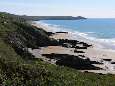 Whitsand Bay looking back to Rame Head