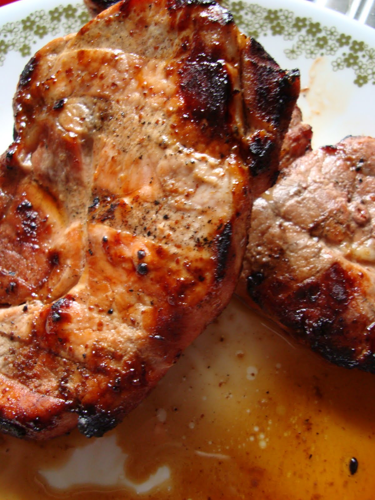 Recipes Straight from the Kowboys Home Dijon Grilled Pork Chops