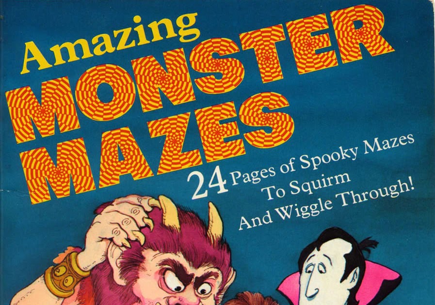 SECRET FUN BLOG AMAZING MONSTER MAZES