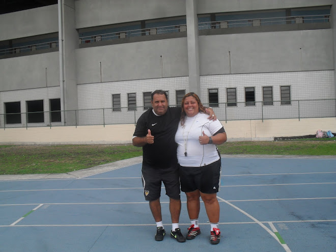 Coordenador Paulo e Treinadora Michele Morais