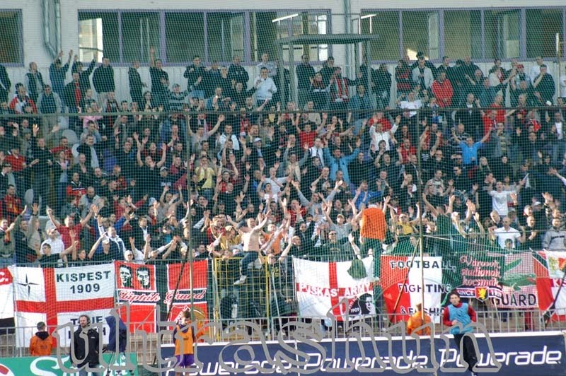 Hungarian Ultras Újpest FC Budapest Honvéd FC