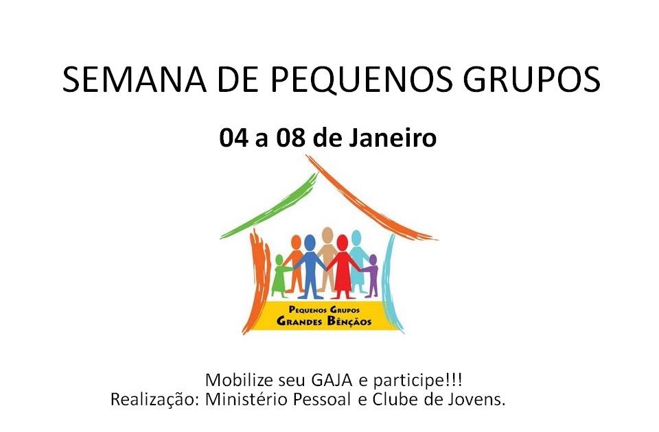 IASD Atalaia Semana de Pequenos grupos