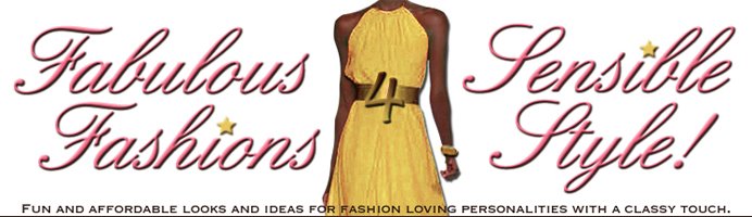Fabulous Fashions 4 Sensible Style