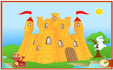 Un castillos con montones de juegos