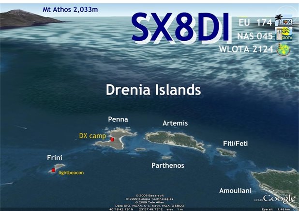 Drenia Islands DXpedition