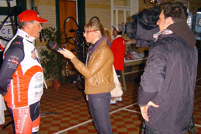 Christian, notre Trésorier, à l'interview pour Antenne Centre