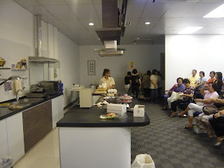 side view of Seah's Spices demostration kitchen