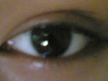 An eye of a victim..