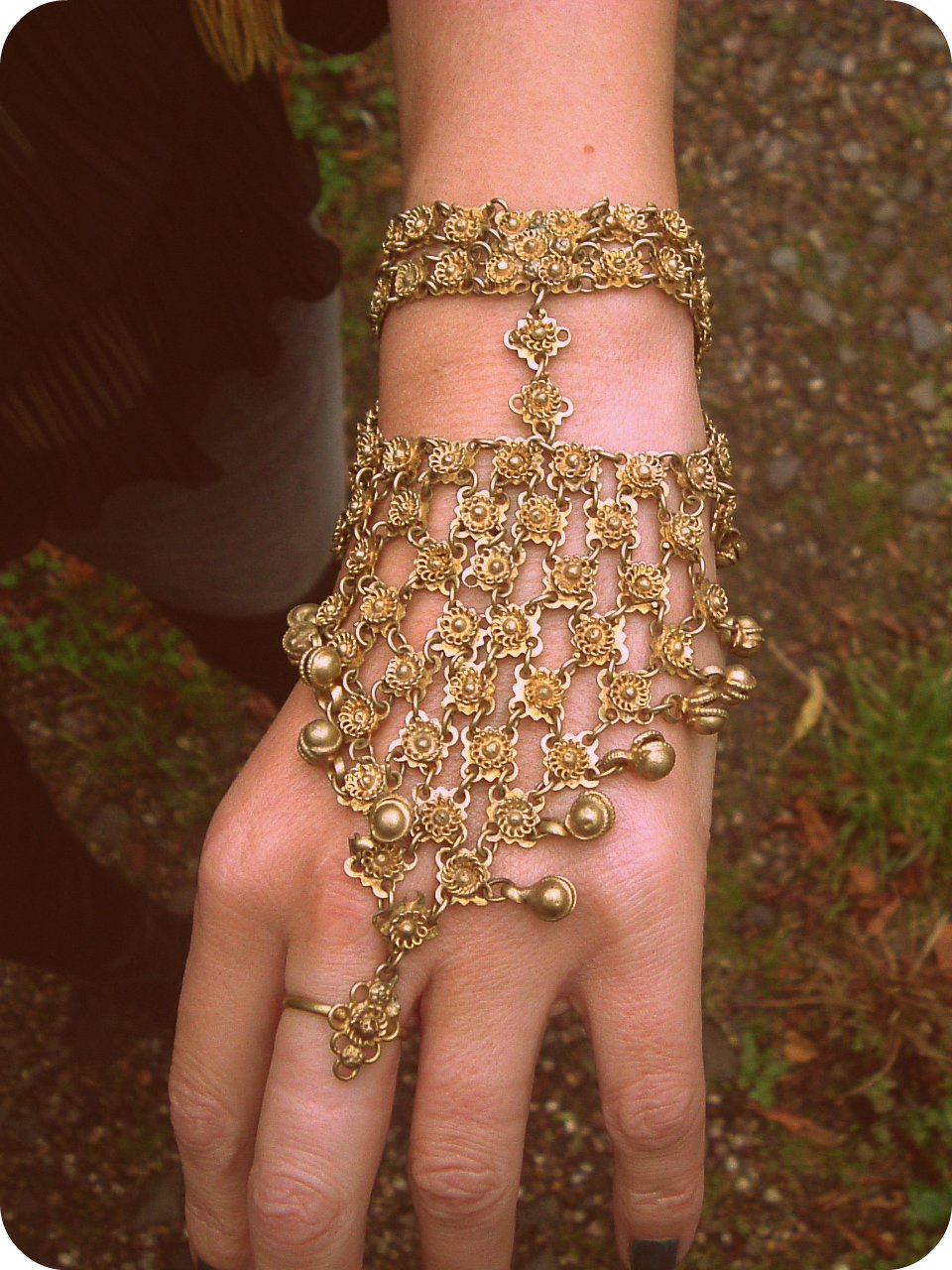 Indian Ring Bracelet