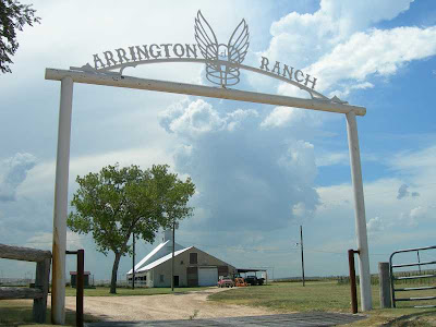 Cast Away movie barn and angel wings gate