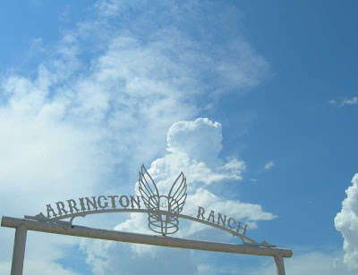 Cast Away movie Arrington Ranch House angel wings gate