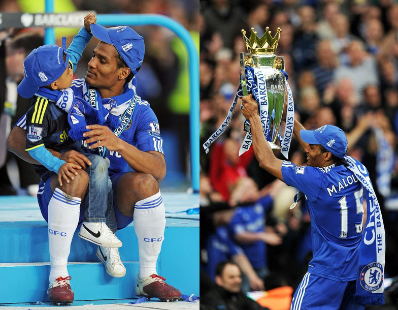 Chelsea Campeon Premier League 2009/2010 Malouda+2010