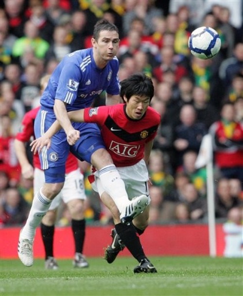 Manchester United 1-2 Chelsea Lampard-Old+Trafford
