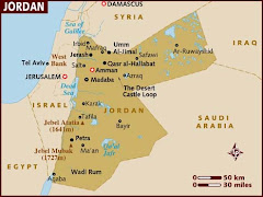 Map of Jordan