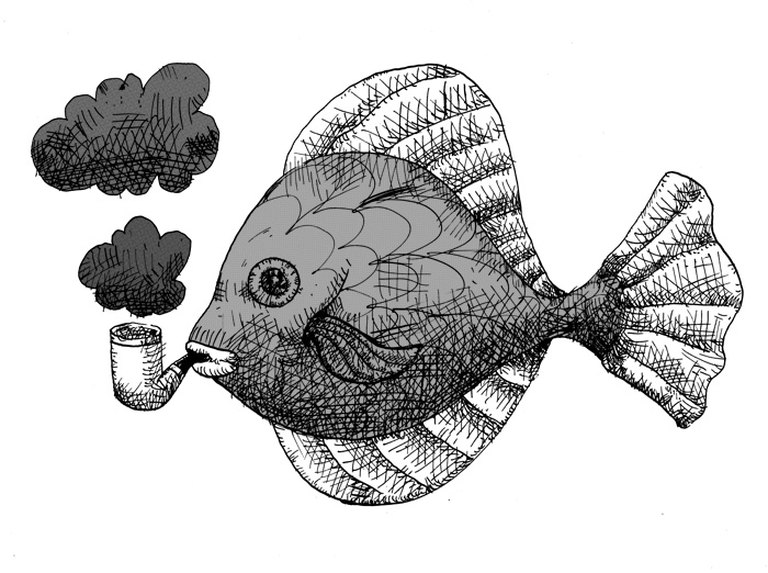 art, life & the other thing Fish Pipe