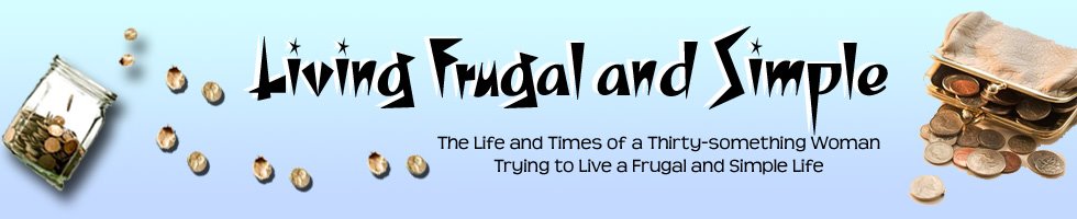 Living Frugal and Simple