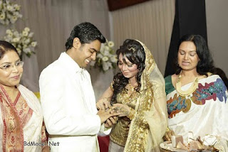 Sadiya Jahan Prova and her boy-friend Rajib Hassan Engagement photo gallery