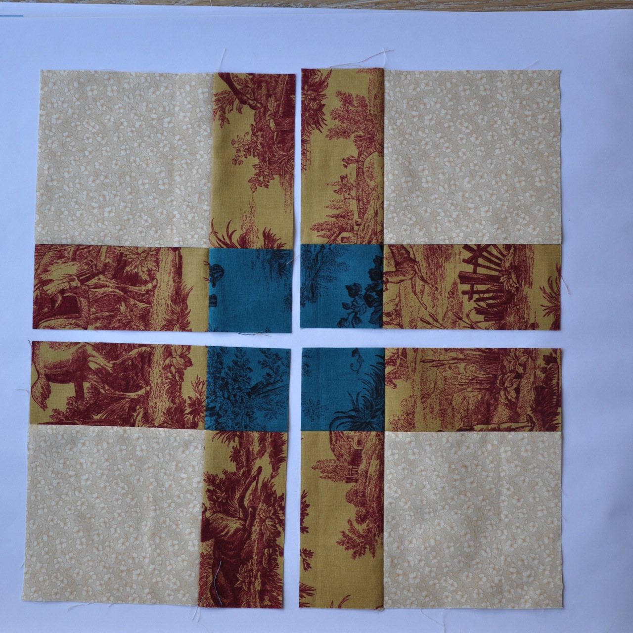 Quilt Me Happy! Tutorial The Disappearing 9Patch
