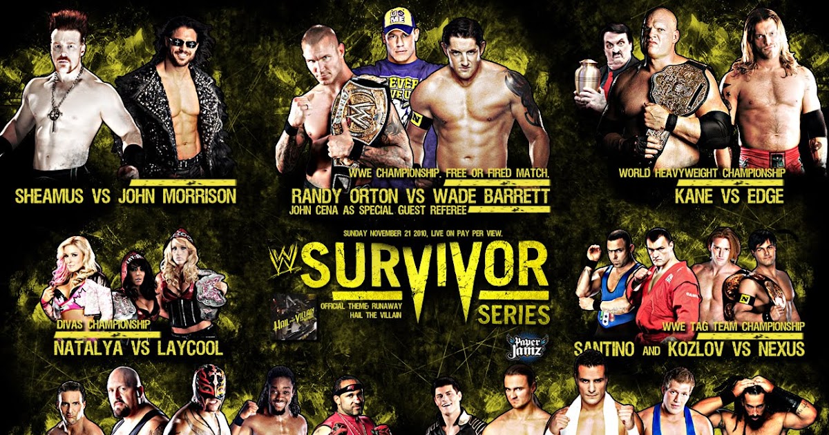 PIZZABODYSLAM WWE PPV PREDICTION GAME SURVIVOR SERIES
