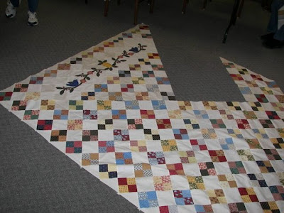 Our local Quiltmakers group is making this quilt to be raffled for a local