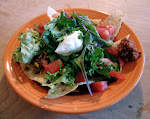 Taco Salad and Guacamole
