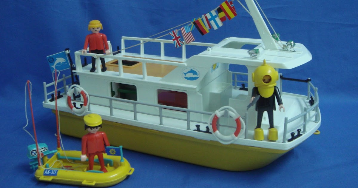 barco playmobil antiguo