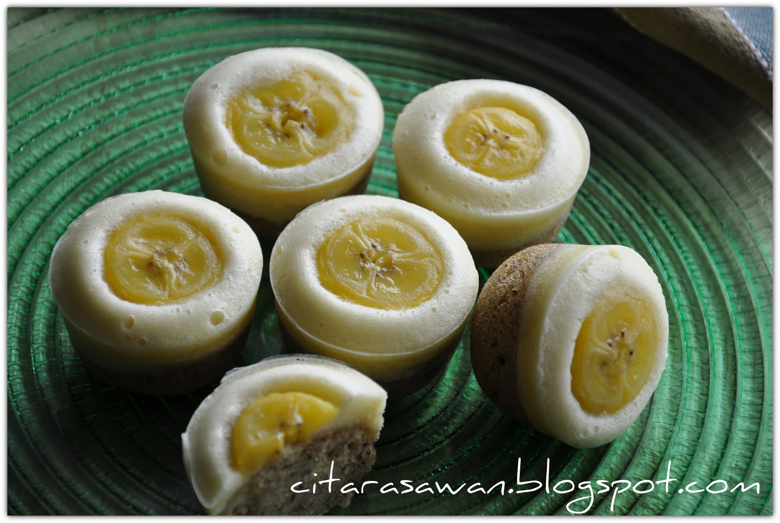 Apam Pisang Kukus / Steamed Soft Banana Cake Blog Kakwan