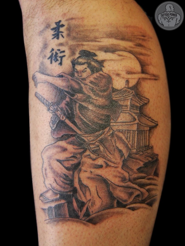 samurai tattoo design