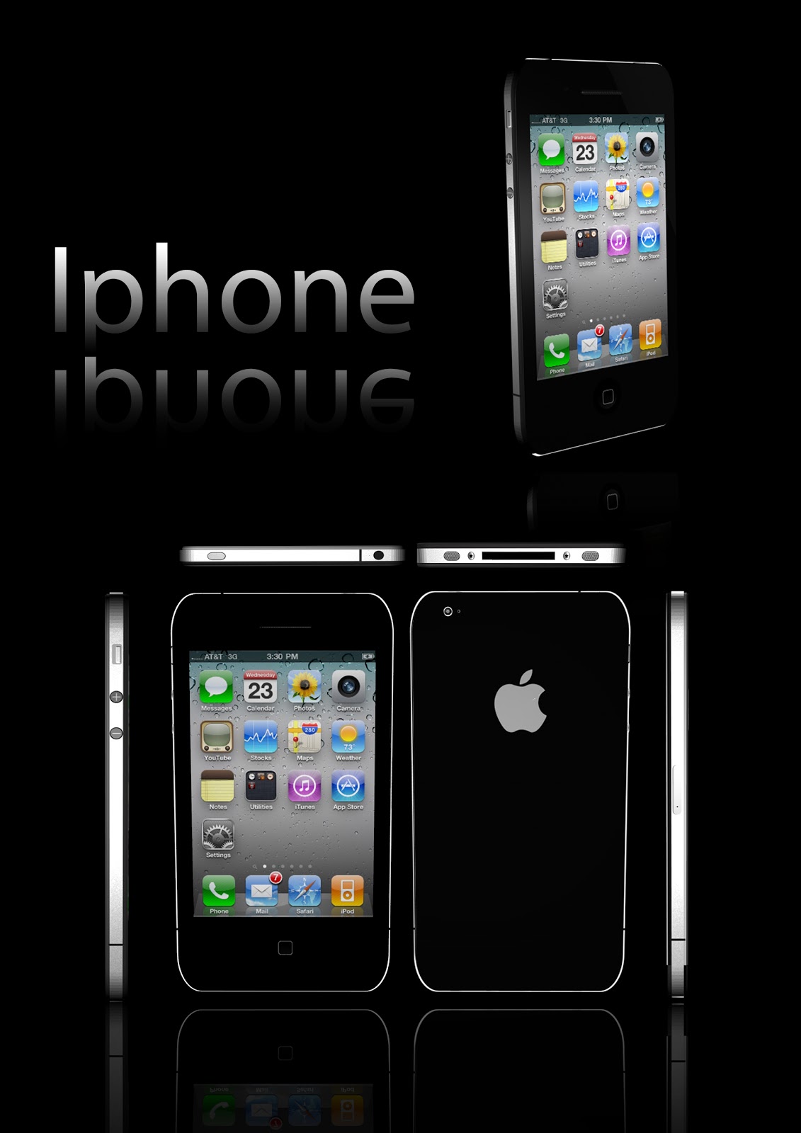 Dan Jones Portfolio Iphone 4 poster