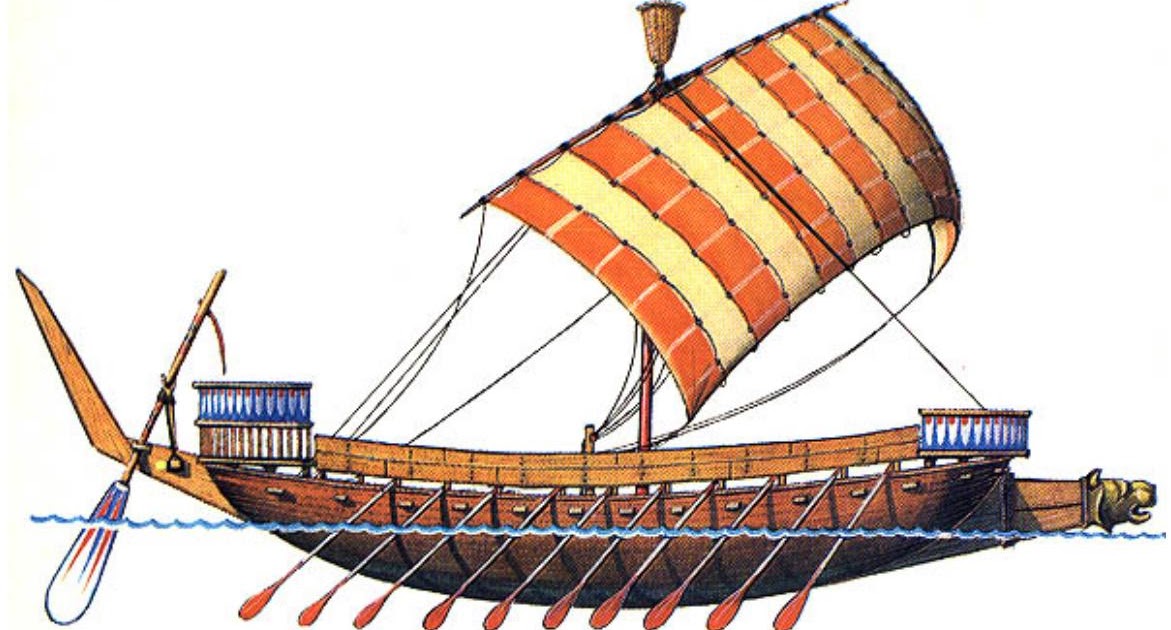 Armament history Ancient Egyptian military ship 1200ies BC