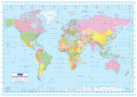 world map english