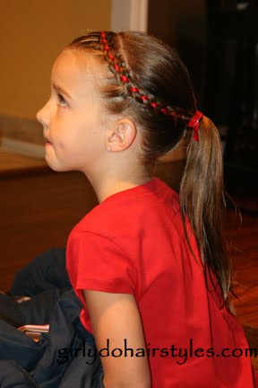 Cheerleading Ponytail Hairstyles